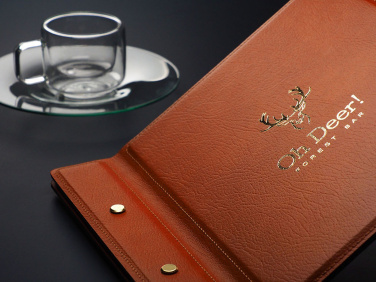 Logo trade promotional merchandise photo of: Menu cover 1085318