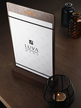 Logo trade advertising product photo of: Promo menu 1867121