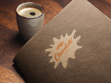 Logo trade promotional merchandise image of: Menu cover Ambiente 1178106