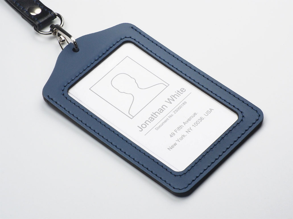 Logo trade advertising products image of: ID Badge Holder 2038094