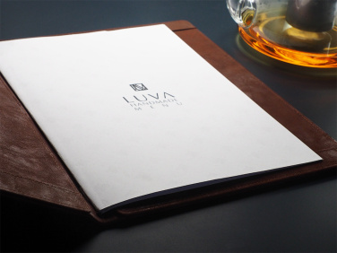 Logo trade corporate gifts image of: Menu cover Fine Dining Pro 2013325