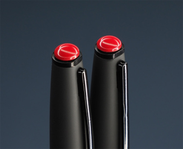 Logotrade advertising products photo of: Coral stone Pen set 1285036