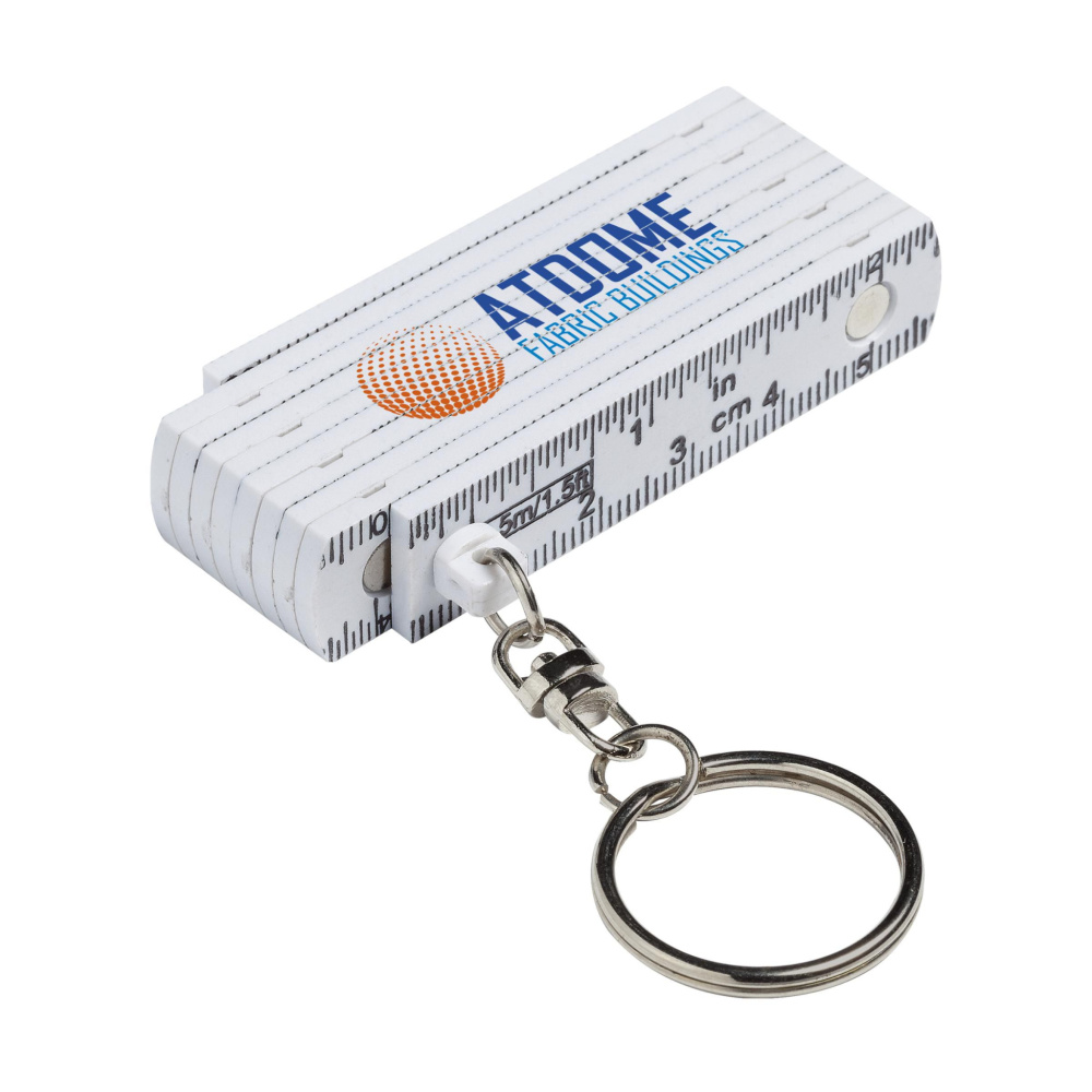 Logo trade promotional gifts image of: MiniMetric ruler