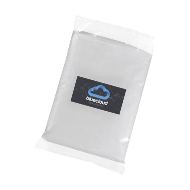 Logo trade advertising product photo of: Clear poncho/raincoat