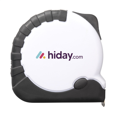 Logo trade promotional merchandise image of: Midland Recycled 5 metre tape measure