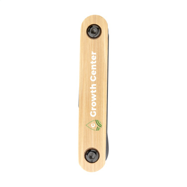 Logotrade promotional products photo of: Bamboo Black Tool multi tool