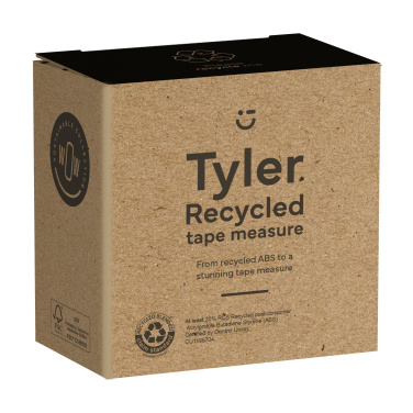 Logo trade advertising products picture of: Tyler RCS Recycled 5 meter tape measure