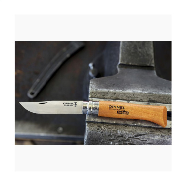 Logo trade promotional giveaway photo of: Opinel No 08 Carbon pocket knife
