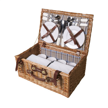 Logo trade corporate gifts image of: QualityTime picnic basket