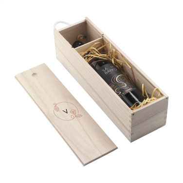 Logotrade promotional item picture of: WineWood wine box