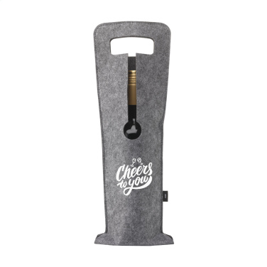 Logotrade promotional gift image of: Wine Bag-to-Give GRS RPET