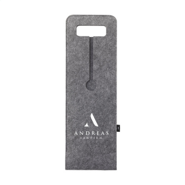 Logotrade promotional gift image of: Wine Bag-to-Give GRS RPET