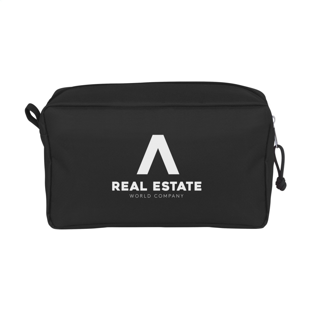Logo trade promotional item photo of: Stacey GRS RPET toiletry bag