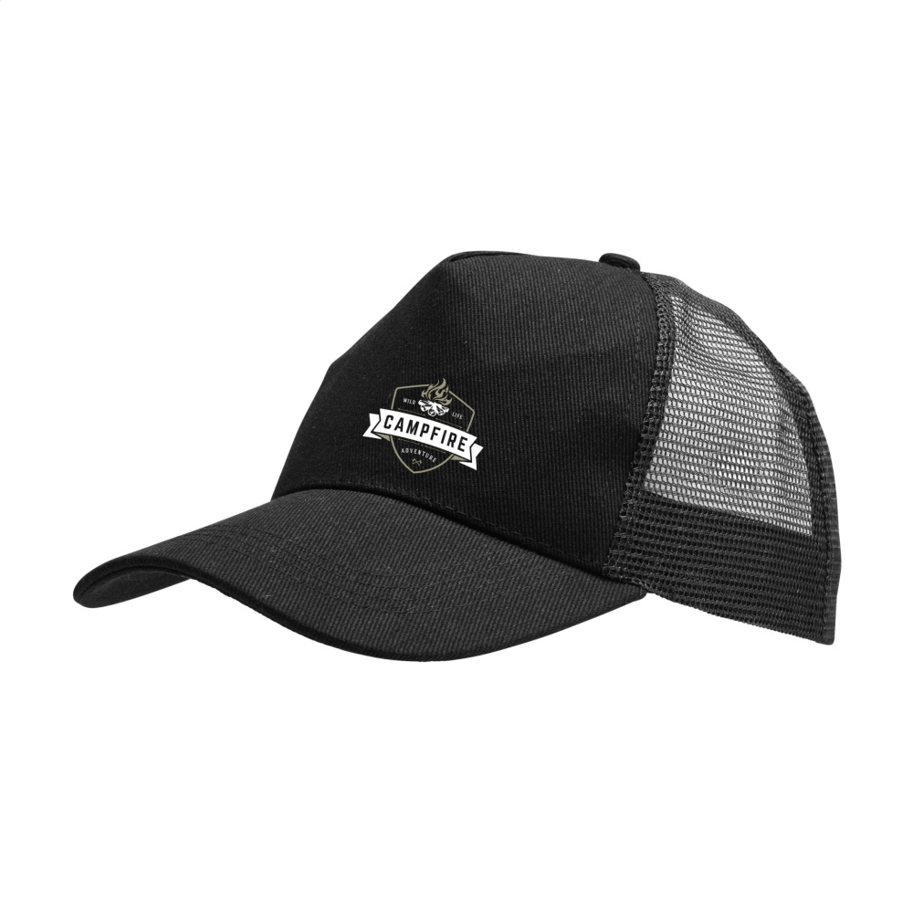 Logo trade promotional items picture of: Trucker Recycled Cotton cap