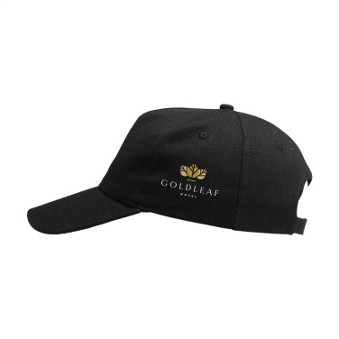 Logo trade promotional gifts image of: Hamar Cap Recycled Cotton cap