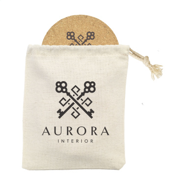 Logotrade corporate gift image of: Cork Coaster Set