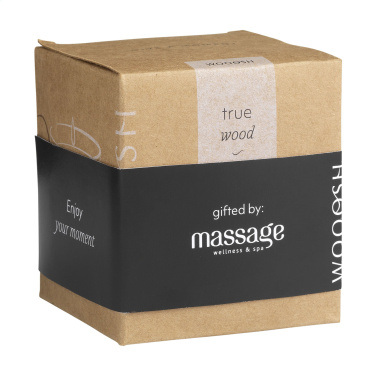 Logotrade corporate gift image of: Wooosh Scented Candle True Wood