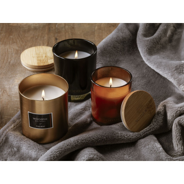 Logo trade promotional merchandise image of: Wooosh Scented Candle True Wood