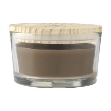Logotrade corporate gift picture of: Wooosh Flame Scented Candle Dark Amber
