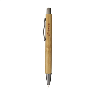 Logo trade promotional giveaways picture of: Sento Bamboo pen