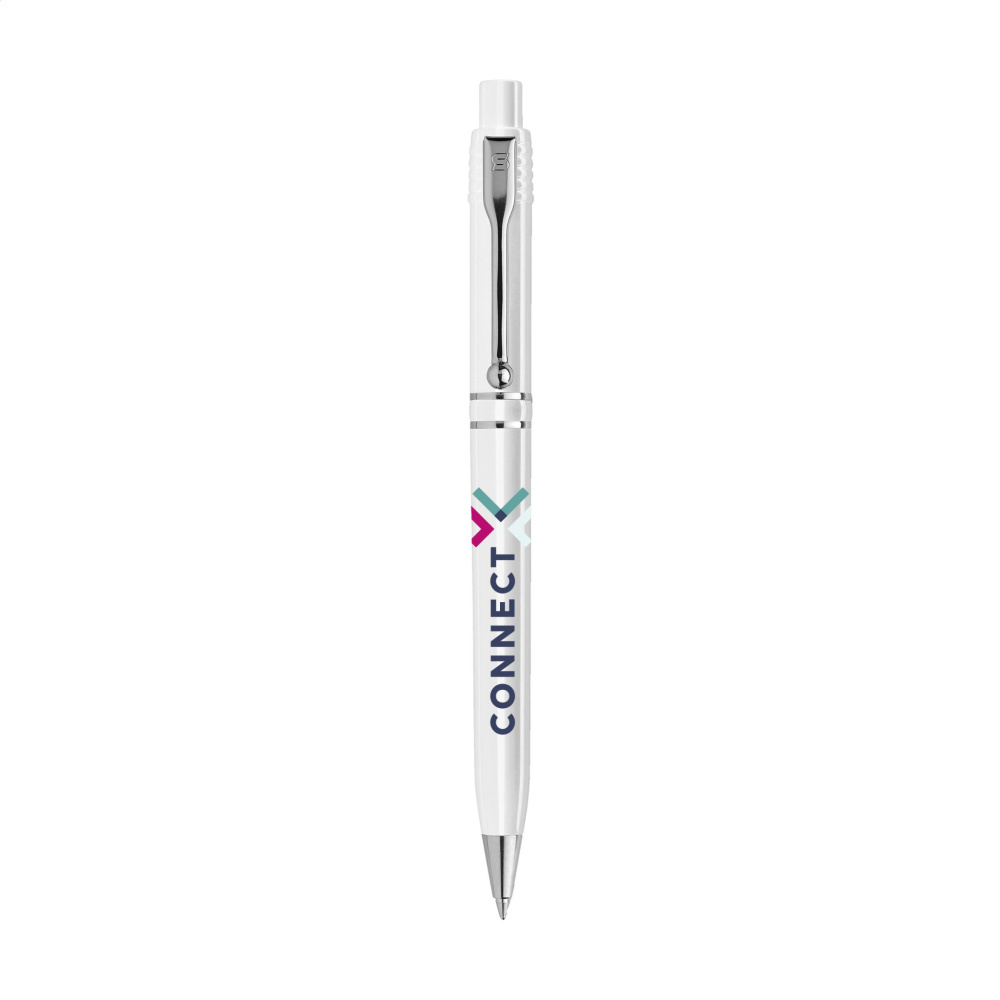 Logotrade promotional product image of: Stilolinea Raja Chrome Recycled pen