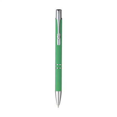 Logo trade corporate gifts picture of: Ebony Soft Touch Accent pen