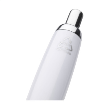 Logotrade promotional giveaway picture of: Athos Trans GRS Recycled ABS pen