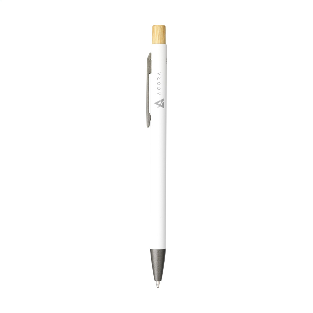 Logo trade promotional giveaway photo of: Xava GRS Recycled Alu Pen