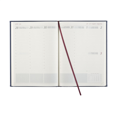 Logo trade promotional products image of: Euromax Balacron diary A4 4-languages