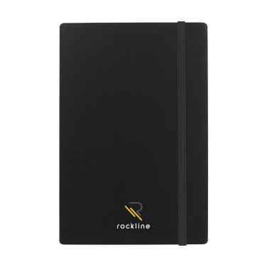 Logotrade promotional gifts photo of: Bamboo Journal Naked Spine Paper Notebook Black A5