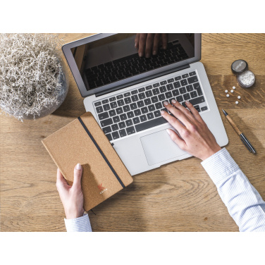 Logotrade promotional gifts photo of: CorkNote A5 Paper notebook