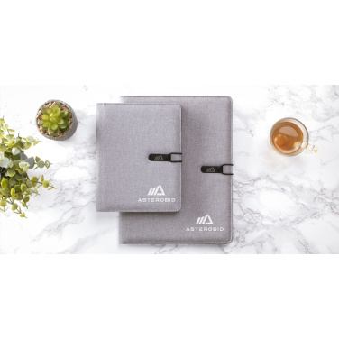 Logo trade promotional items image of: Quest Portfolio RCS RPET A4  document folder