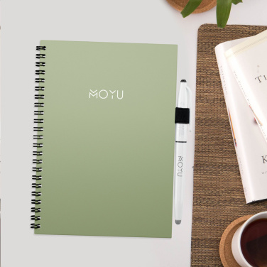 Logo trade promotional product photo of: MOYU Erasable Stone Paper Notebook Custom SoftCover