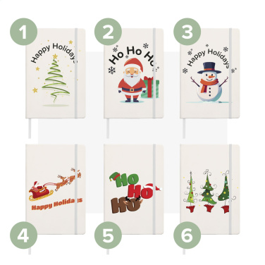 Logotrade advertising products photo of: Pocket Notebook A5 X-Mas