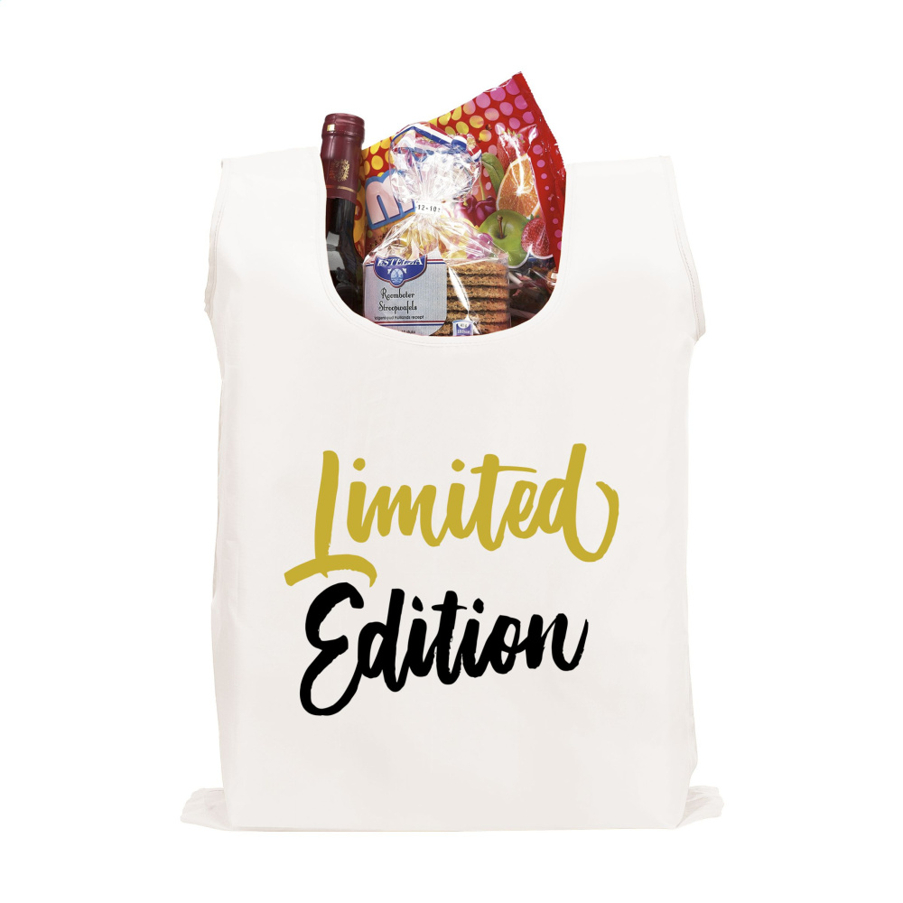 Logo trade promotional gifts image of: ShopEasy foldable shoppingbag
