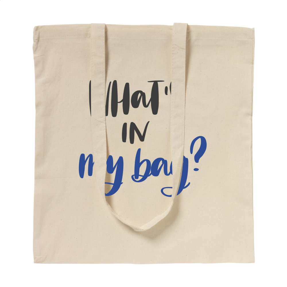 Logo trade advertising products picture of: ShoppyBag (100 g/m²) long handles cotton bag