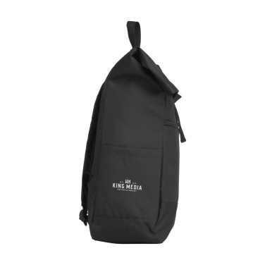 Logo trade promotional merchandise photo of: Nolan Recycle RPET backpack