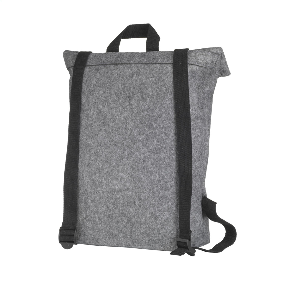 Logotrade business gift image of: Nolan GRS RPET Felt backpack