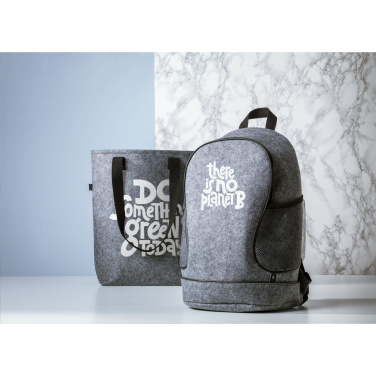 Logo trade corporate gift photo of: Feltro XL GRS RPET Shopper