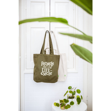 Logotrade business gift image of: Organic Cotton Canvas Tote Bag (280 g/m²)