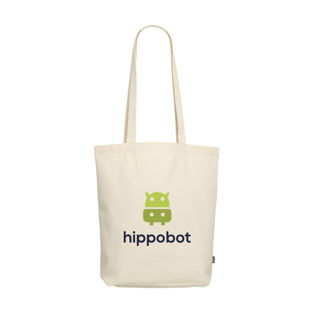 Logo trade promotional products picture of: GRS Recycled Canvas Bag Natural (260 g/m²)