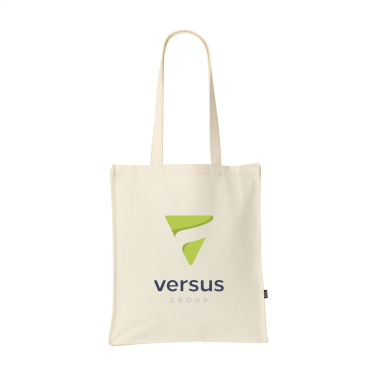 Logo trade promotional gifts picture of: Solid Bag GRS Recycled Canvas (340 g/m²)