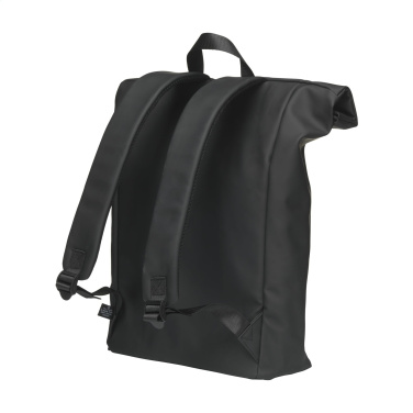 Logotrade promotional merchandise picture of: Lennon Roll-Top Recycled Backpack
