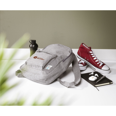 Logotrade promotional gift image of: Wolkat Agadir Recycled Textile Backpack