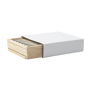 Logotrade business gift image of: WoodGame 5-in-1 game set