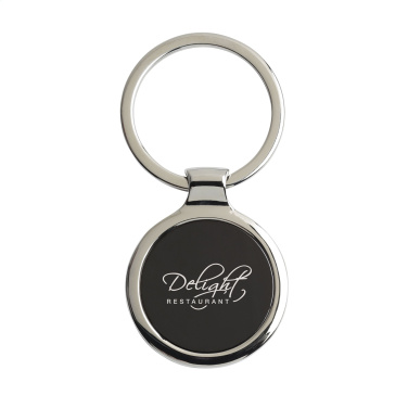 Logo trade corporate gifts picture of: KeyTag Circle keyring