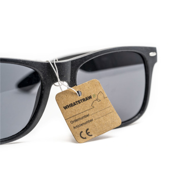 Logo trade promotional giveaway photo of: Malibu Eco Wheatstraw sunglasses