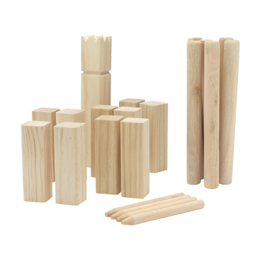 Logo trade promotional merchandise photo of: Kingdom Kubb Outdoor Game