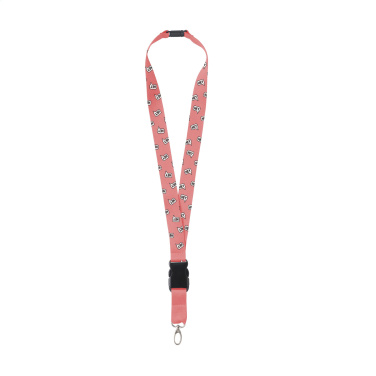 Logo trade corporate gift photo of: Lanyard Promo Complete Sublimation keycord 25 mm