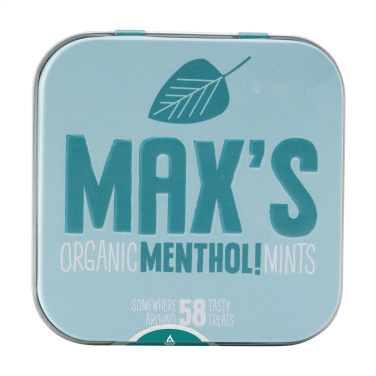 Logo trade promotional gifts image of: Max's Mints Organic Menthol Mints